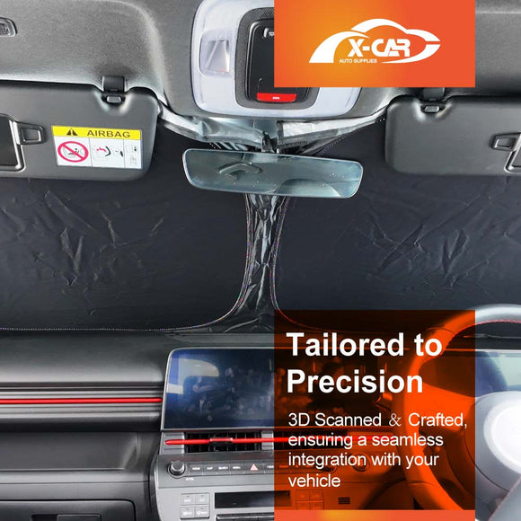 WindScreen Sun Shade for Hyundai Kona 2023-Onwards WindShield Blind