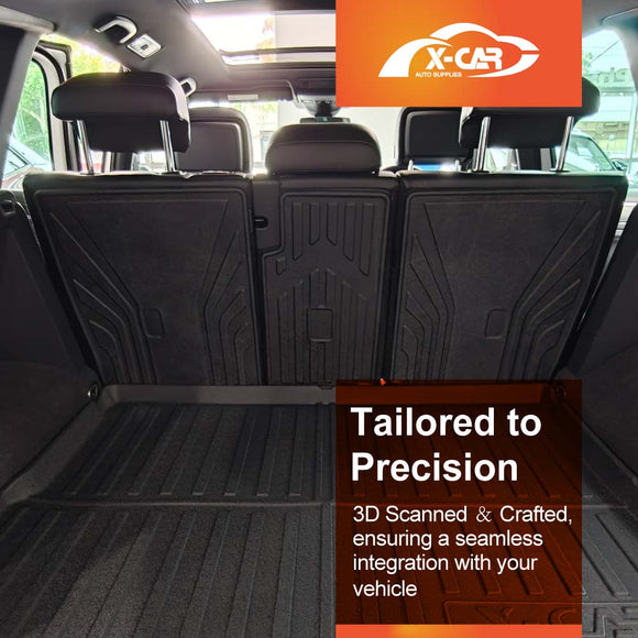 Boot Liner/ Back Seat Protector for Volkswagen VW Tiguan 2016-2024
