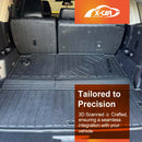 Boot Liner Kick Mats Set for TOYOTA KLUGER 2021-2025-3