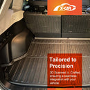 Boot Liner /Back Seat Protector for Subaru Forester 6th Gen 2025-Onwards All Weather Car Mats-6