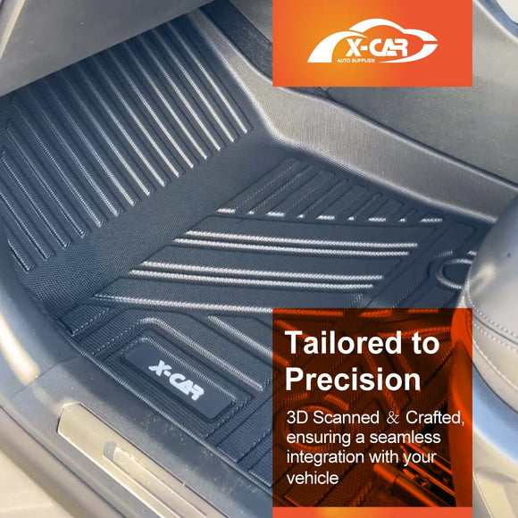 3D Floor Mats for GWM Haval H6 / H6 GT / Hybrid 2021-Onwards All-Weather Liners