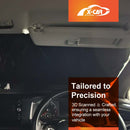 WindScreen Sun Shade for Volkswagen Polo MK6 Hatch 2018-Onward Sun Visor Protector-3