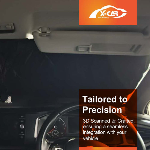 WindScreen Sun Shade for Volkswagen Polo MK6 Hatch 2018-Onward Sun Visor Protector