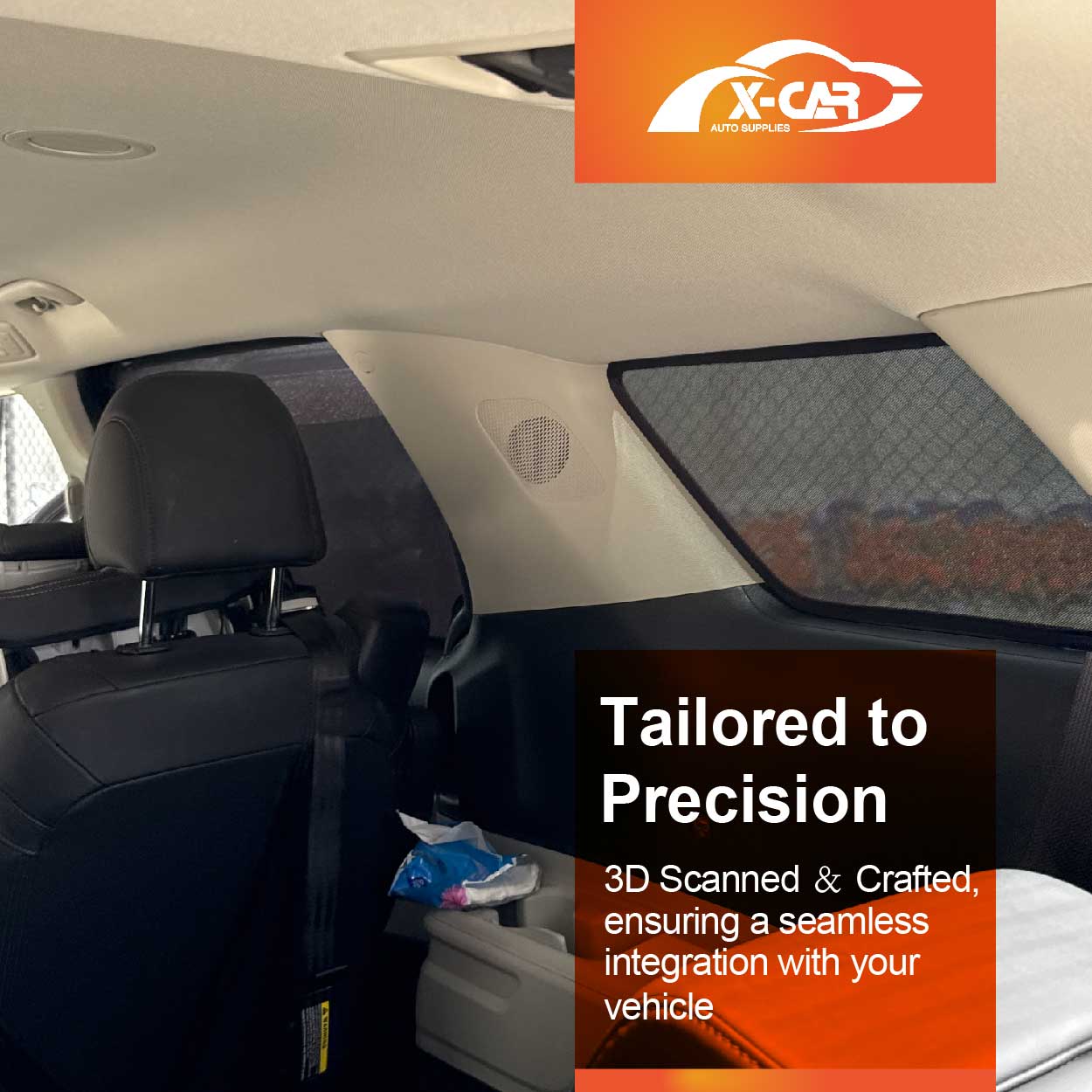 Window Sun Shade for Kia Carnival KA4 Series 2020-2025 Rear Windscreen Magnetic Blind Mesh