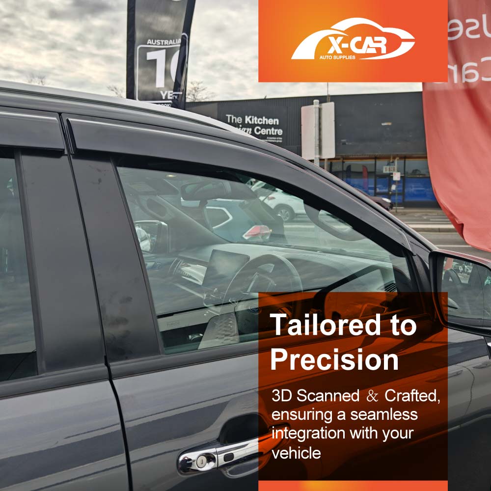 WeatherShields for Ford Everest 2015-2022 Car Weather Shields Wind Deflectors Sun Visors