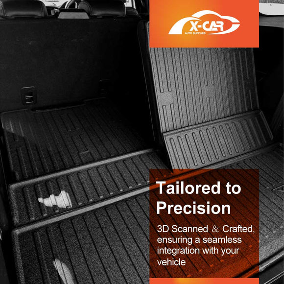 Boot Liner / Back Seat Protector for Ford Everest 2022-Onwards Cargo Trunk Mat