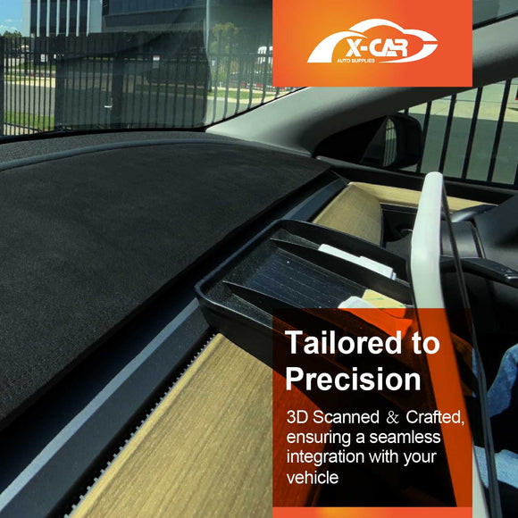 Dash Mat for Tesla Model 3 2017-2023 Non-Slip Dashboard Pad Cover