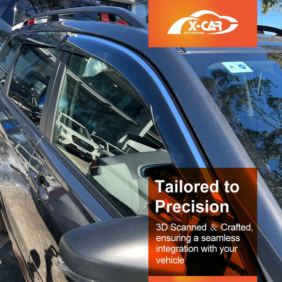 WeatherShields for Subaru Forester 2018-2025 Car Weather Shields Wind Deflectors Sun Visors