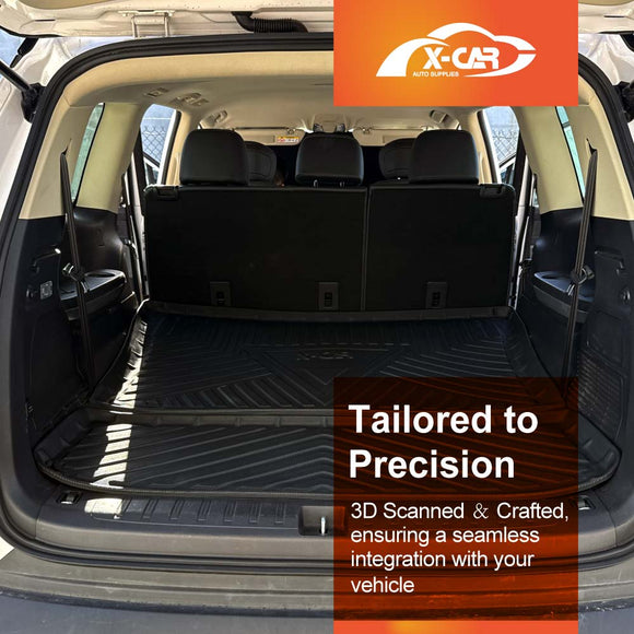 Boot Liner/ Back Seat Protector for LDV D90 2025-Onwards Cargo Trunk Mat Luggage Tray