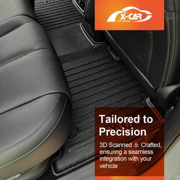 3D Floor Mats for GWM Cannon Alpha 2024-Onwards All-Weather Car Liners