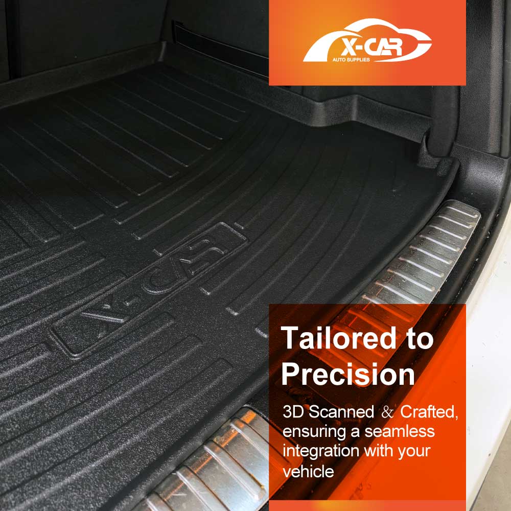 Boot Liner/ Back Seat Protector for BMW X3 2011-2017 F25 Series All Weather Car Mats