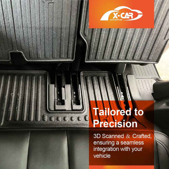 3D Floor Mats for Mazda CX-90 CX90 2023-Onwards All-Weather Liners