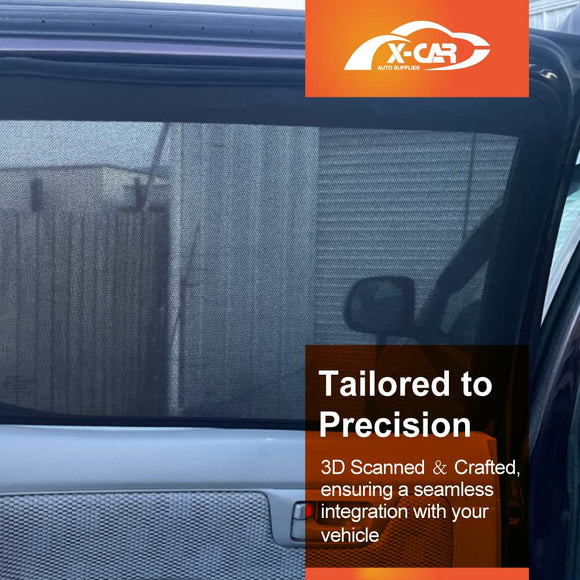 Window Sun Shade for Toyota Hilux Dual Cab 2005-2015