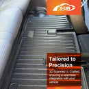 3D Floor Mats For Toyota Kluger 2014-2021 All-Weather Liners-3