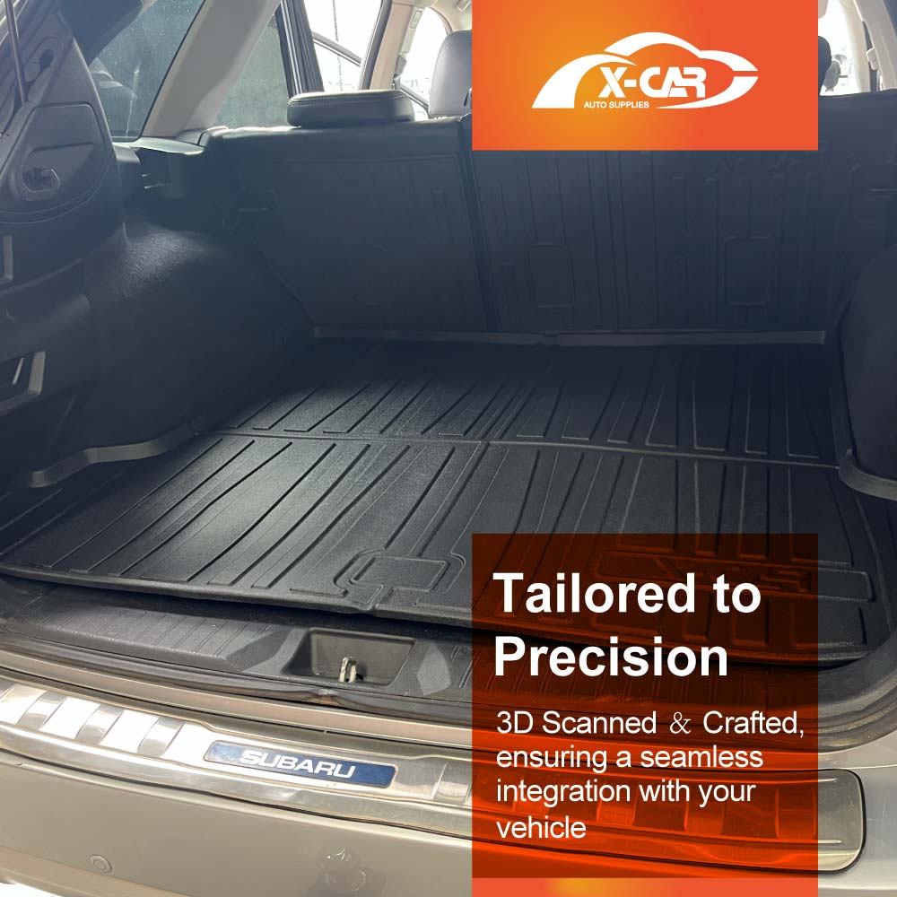 Boot Liner/ Back Seat Protector for Subaru Outback 2015-2020 All Weather Cargo Mats