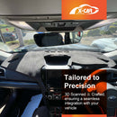 Dash Mat for Subaru Forester 2018-2025 Non-Slip Microfiber Pad Cover-5