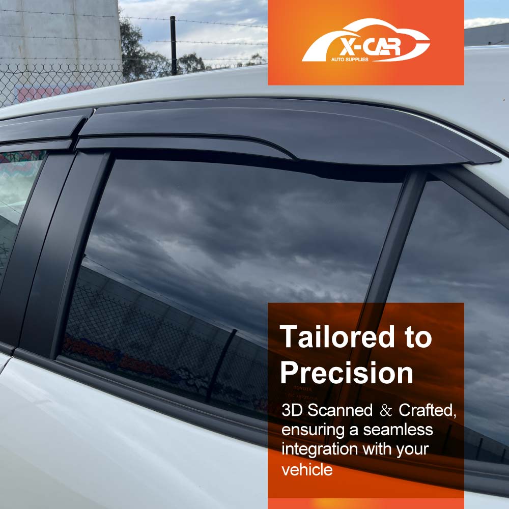 Weathershields for Toyota Yaris Cross MXP Series 2020-Onwards Car Weather Shields