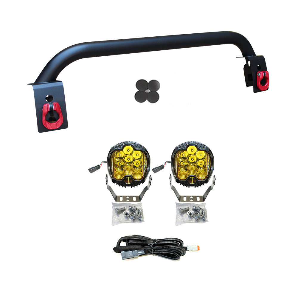 Nudge Bar with LED Spotlight For GWM Tank 300 2023-2025 Bullbar Front Bumper LED Light