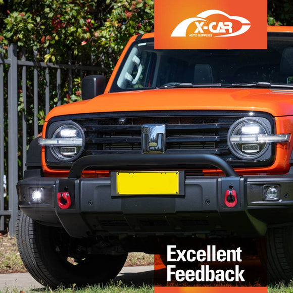 Nudge Bar with LED Spotlight For GWM Tank 300 2023-2025 Bullbar Front Bumper LED Light