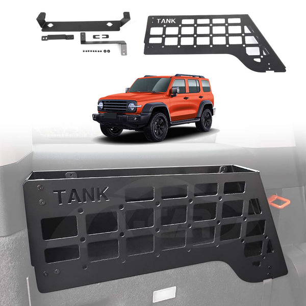 GWM Tank 300 Trunk Storage Rack Boot Side Shelves Shelf Organizer Accessories