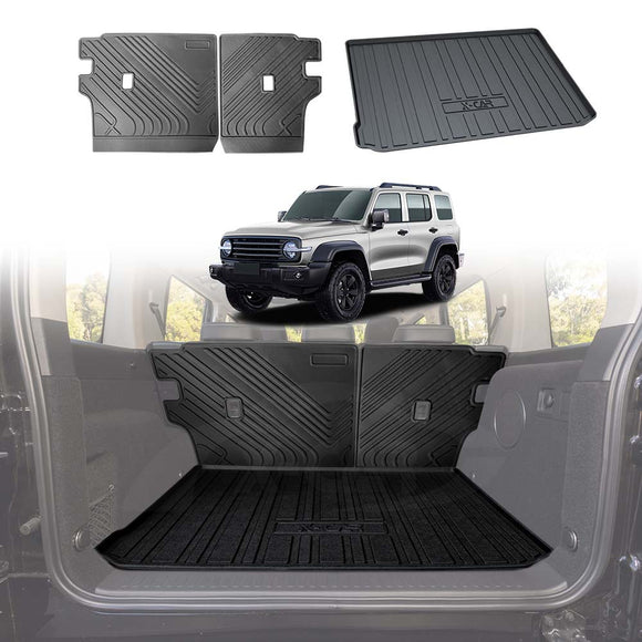 Boot Liner / Back Seat Protector for GWM Tank 300 2023-2025 Boot Side Liner Mats