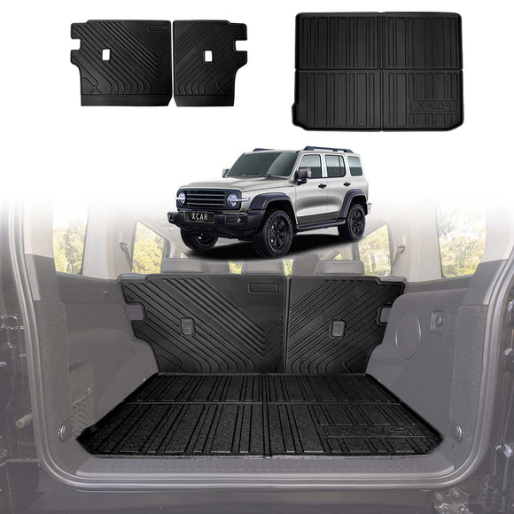 Boot Liner / Back Seat Protector for GWM Tank 300 2023-2025 Boot Side Liner Mats