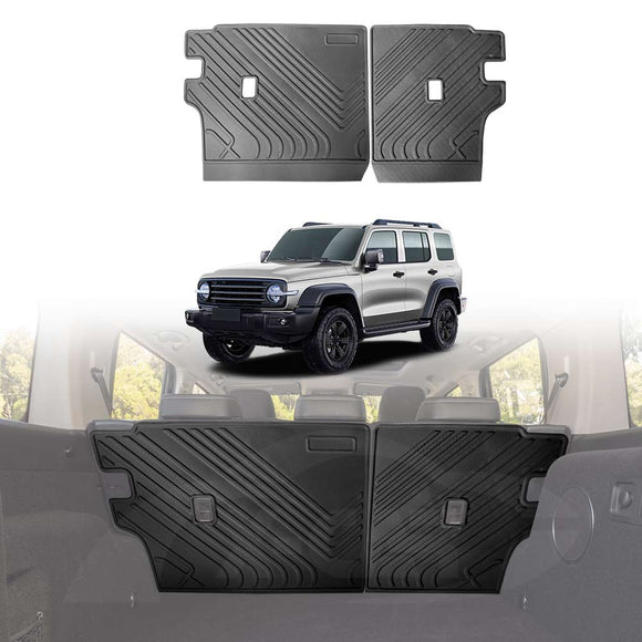 Boot Liner / Back Seat Protector for GWM Tank 300 2023-2025 Boot Side Liner Mats