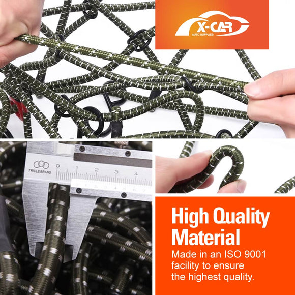 Roof Top Rack Cargo Net for GWM Tank 300 2023-2025 Luggage Bungee Net