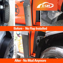 Door Mudguard Mud Flaps for GWM Tank 300 2023-2025 Splash Guards Fender-11