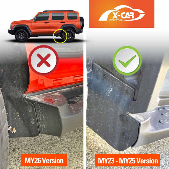 Door Mudguard Mud Flaps for GWM Tank 300 2023-Onwards Splash Guards Fender