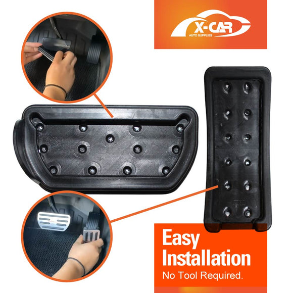 Pedals Cover for GWM Tank 300 2023-2025 Aluminum Anti-Slip Accelerator Brake Foot Pads