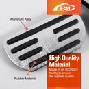 Pedals Cover for GWM Tank 300 2023-2025 Aluminum Anti-Slip Accelerator Brake Foot Pads-4