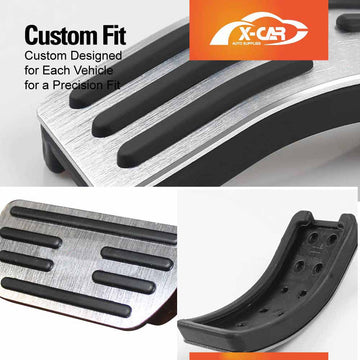 Pedals Cover for GWM Tank 300 2023-2025 Aluminum Anti-Slip Accelerator Brake Foot Pads - 0