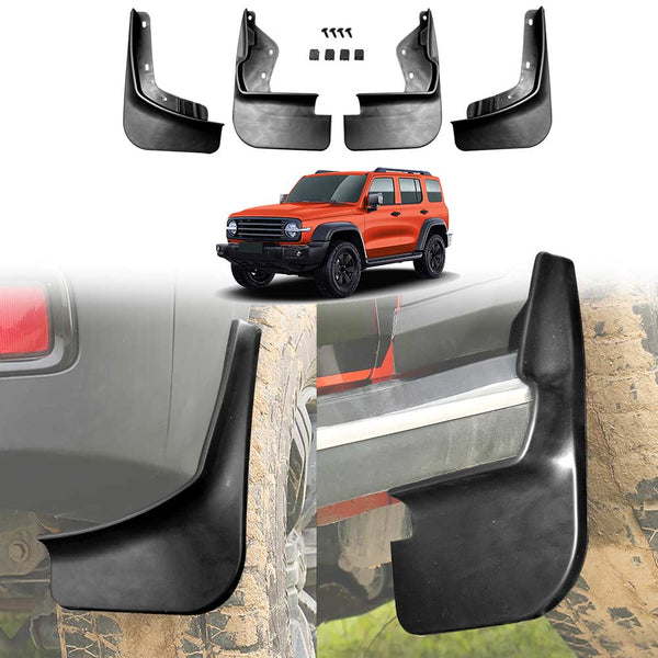 Door Mudguard Mud Flaps for GWM Tank 300 2023-2025 Splash Guards Fender