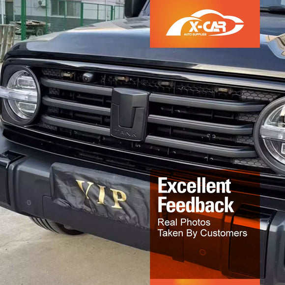 Front Logo Badge for GWM Tank 300 2023-2025 Emblem Decals Sticker Cover Accessories