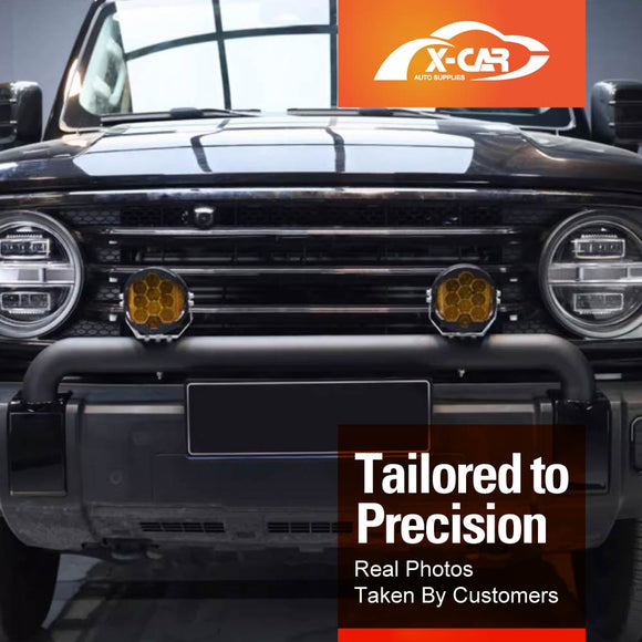 Nudge Bar with LED Spotlight For GWM Tank 300 2023-2025 Bullbar Front Bumper LED Light