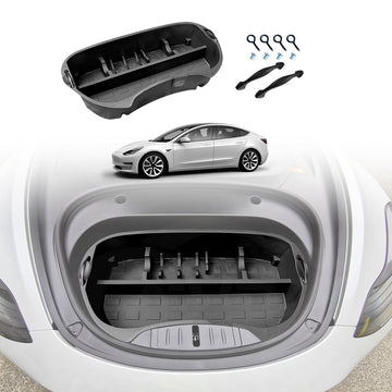 Tesla Model 3 Front Trunk Cargo Organizer Frunk Storage Box Tray Accessories