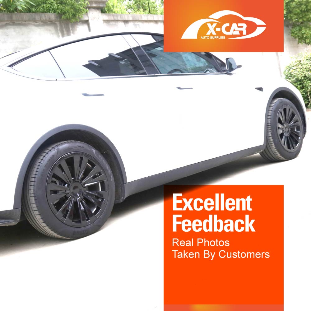 Tesla Model Y 2021-2025 19" Wheel Protector Cover Hub Caps