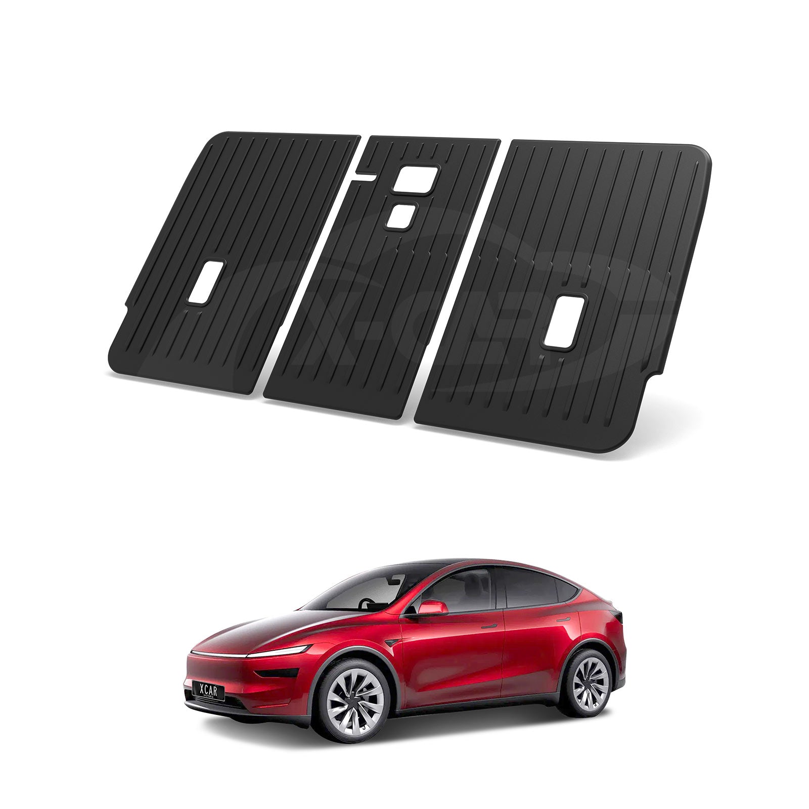 NEW Tesla Model Y Juniper Interior Liners Set 3D All-Weather Cargo Mats 2025-Onwards