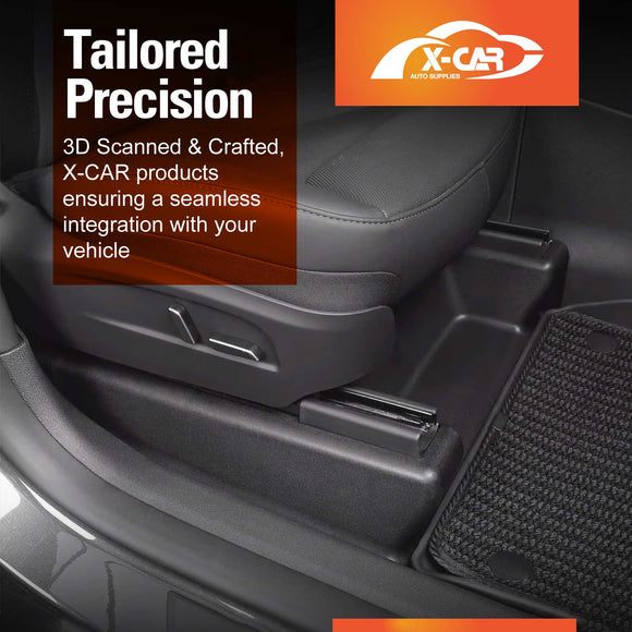 Car Under Seat Protector for Tesla Model Y Juniper 2025-Onwards Seat Rail Cover Anti Kick Guard Underseat Interior Accessories