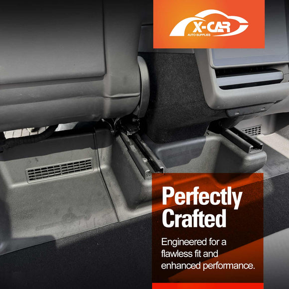 Car Under Seat Protector for Tesla Model Y Juniper 2025-Onwards Seat Rail Cover Anti Kick Guard Underseat Interior Accessories