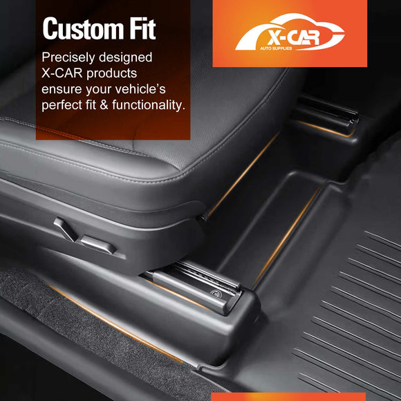 Car Under Seat Protector for Tesla Model Y Juniper 2025-Onwards Seat Rail Cover Anti Kick Guard Underseat Interior Accessories