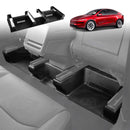 Car Under Seat Protector for Tesla Model Y Juniper 2025-Onwards Seat Rail Cover Anti Kick Guard Underseat Interior Accessories-1