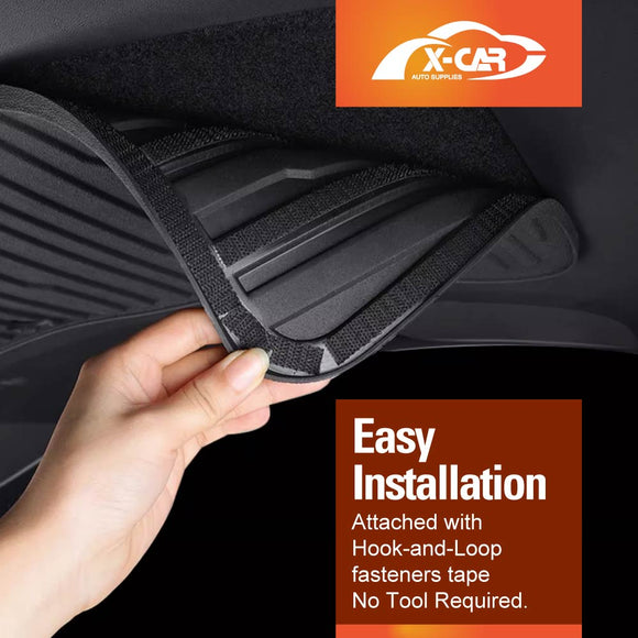 Trunk Tailgate Panel Protector Mat Pad for Tesla Model Y 2021-2025 Interior Door Trim