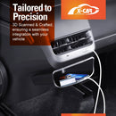 Rear Air Vent Storage Box with Kick Panel for Tesla Model Y 2022-2025-4