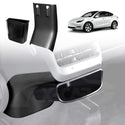 Rear Air Vent Storage Box with Kick Panel for Tesla Model Y 2022-2025