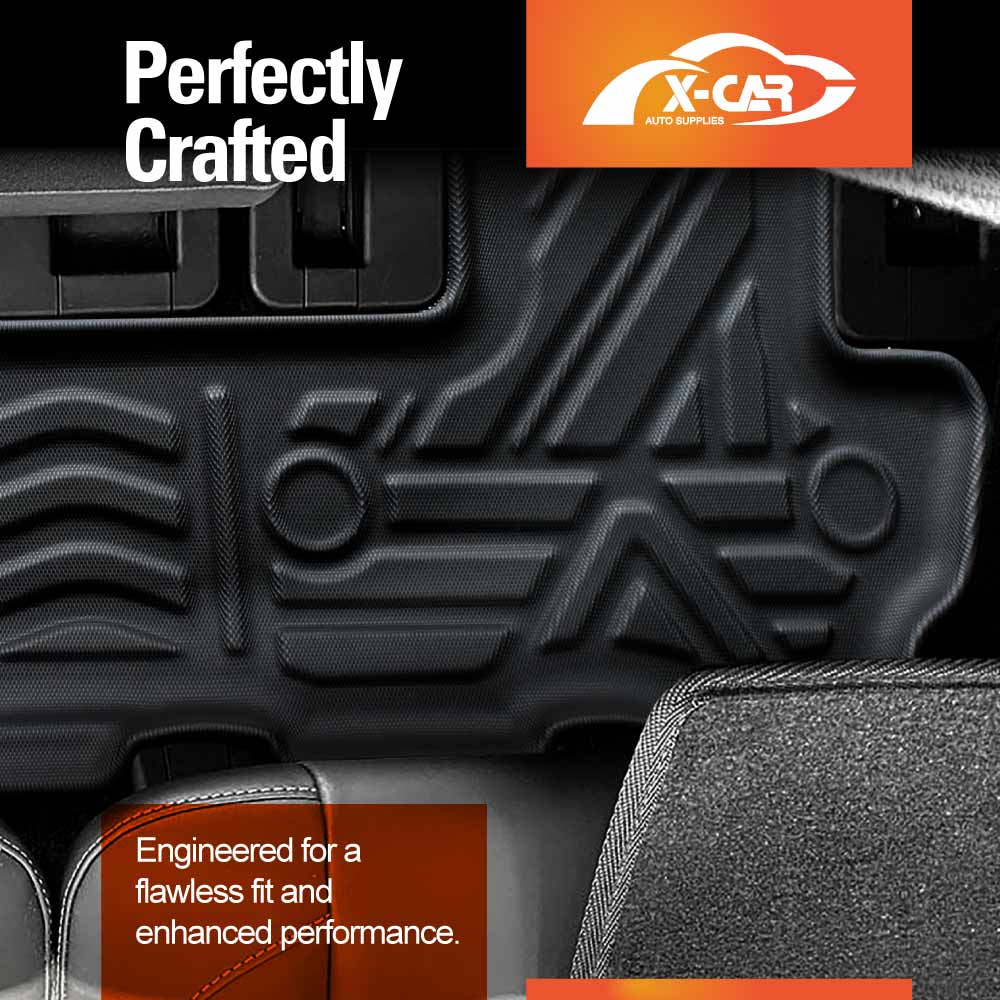 3D Floor Mats for Chery Tiggo 8 Pro Max 2024-2025 All-Weather Car Liners