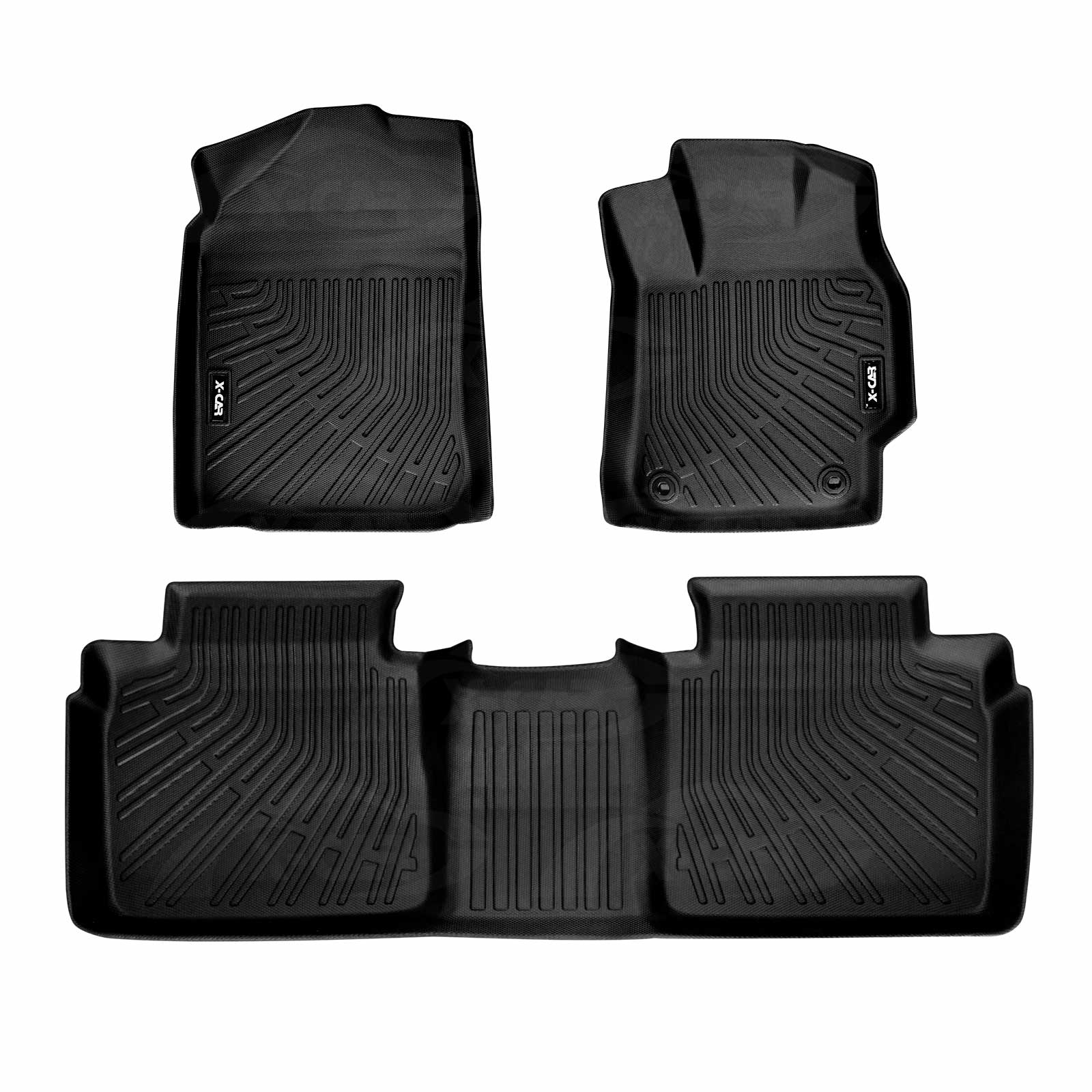3D Floor Mats for Toyota Camry 2012-2017 All-Weather Car Liners