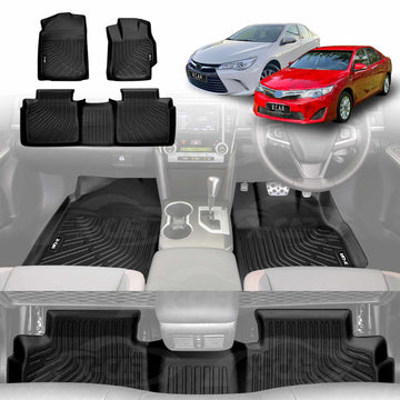 3D Floor Mats for Toyota Camry 2012-2017 All-Weather Car Liners