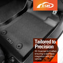 3D Floor Mats for Toyota GR86 2022-2025 All-Weather Car Liners-3